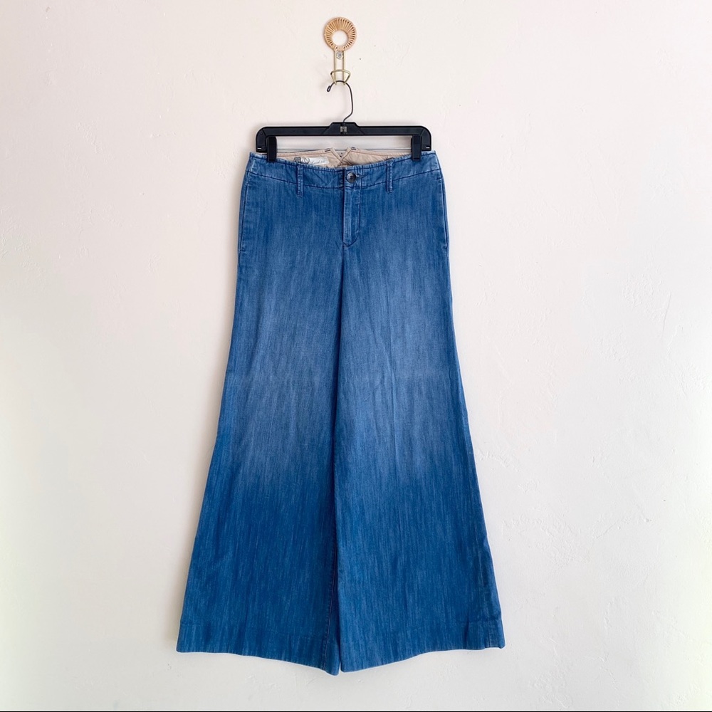 Anthropologie Level 99 Wide Leg Jeans